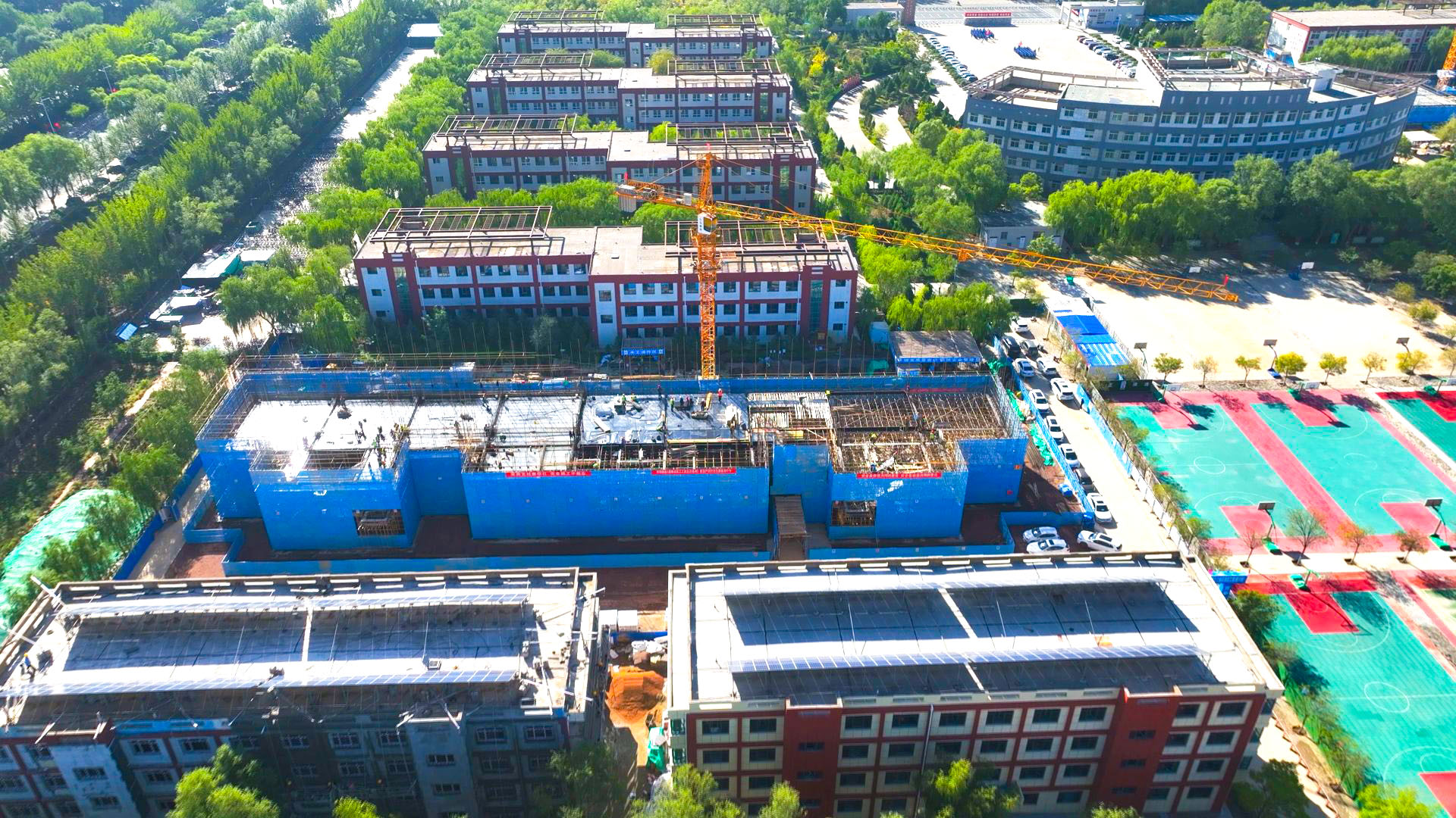 可新增高中学位2200个  中宁县第二中学改扩建项目预计2026年6月交付使用 (3)1.jpg