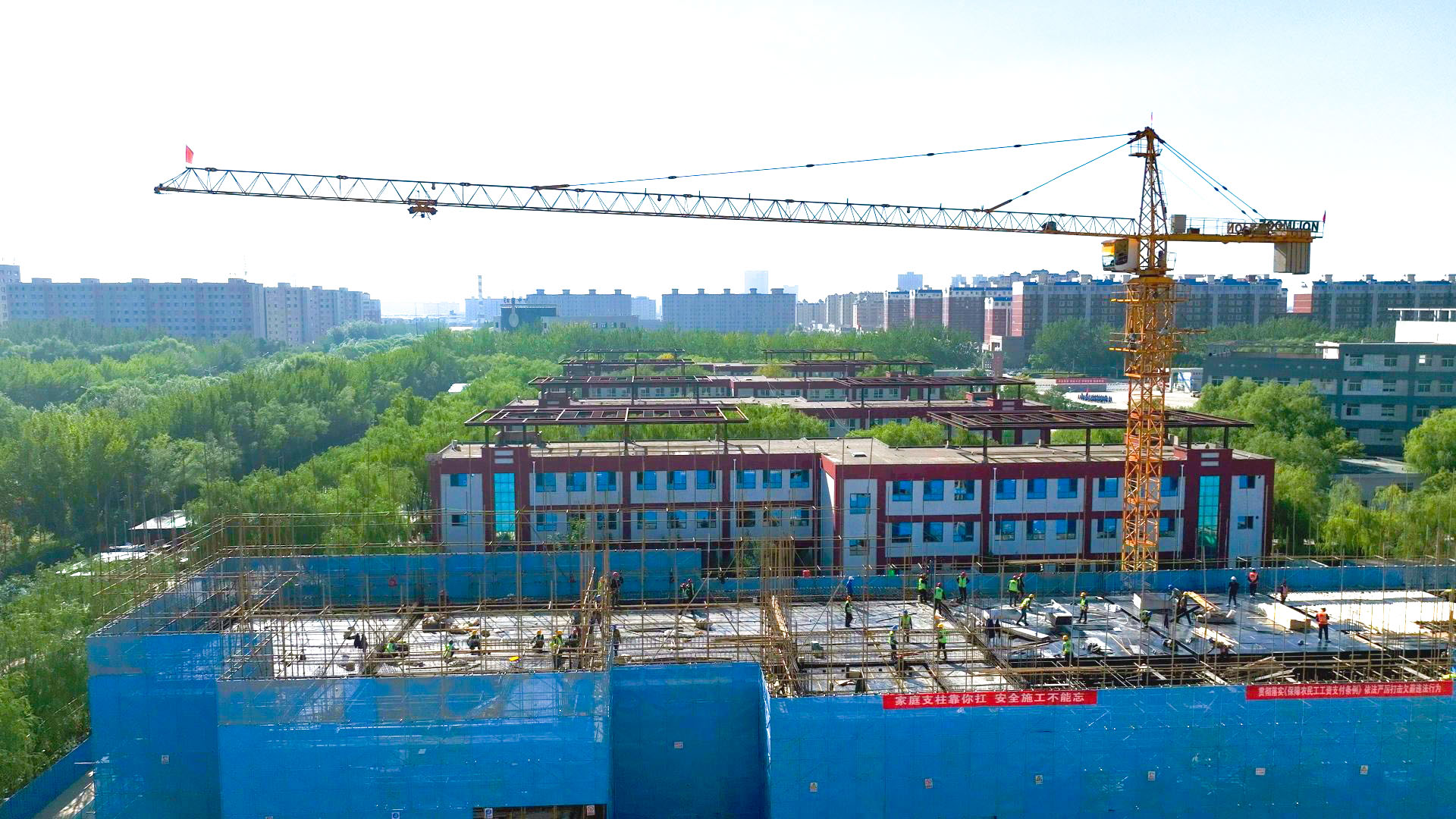可新增高中学位2200个  中宁县第二中学改扩建项目预计2026年6月交付使用 (4)1.jpg
