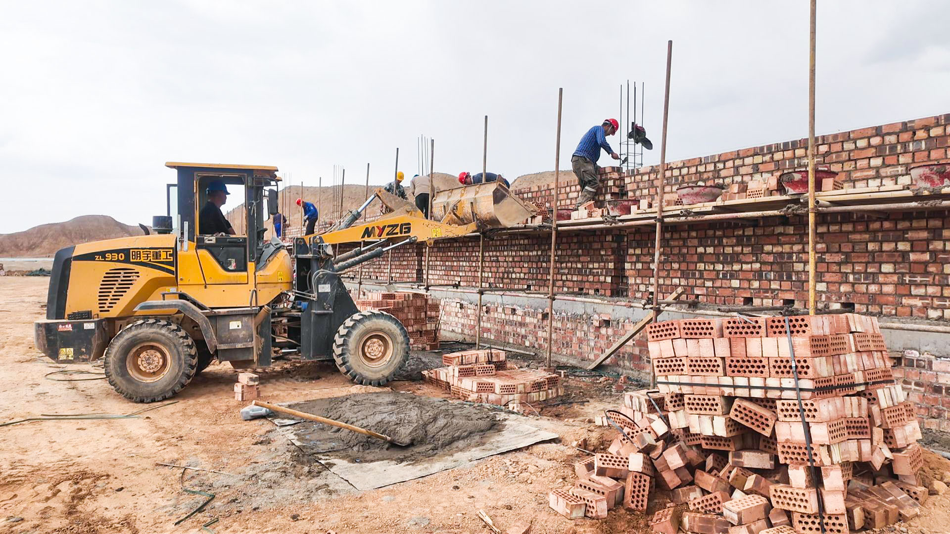 白马乡5万头生猪标准化生态养殖场及配套饲料加工厂建设项目有序推进 (3)1.jpg